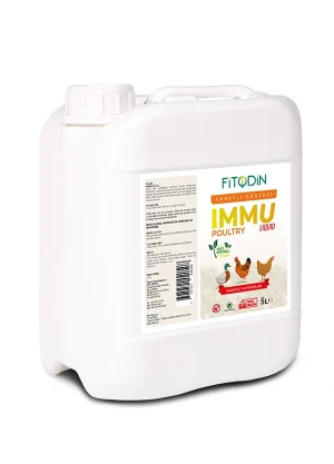 Immu Poultry, Kanatlı çiftlik hayvanlarında;